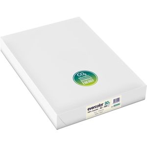 Clairefontaine Evercolor gekleurd gerecycleerd papier, A3, 80 g, 500 vel, ivoor - 3288580302593