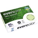Clairefontaine Evercolor, gekleurd gerecycleerd papier, A4, 80 g, 500 vel, lichtgroen