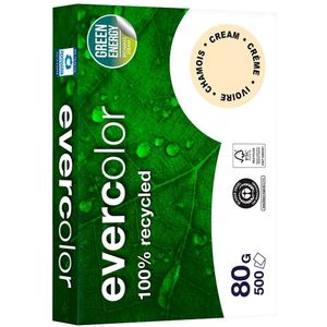Clairefontaine Kopierpapier Forever Evercolor DIN A4 elfenbein 80 g/qm