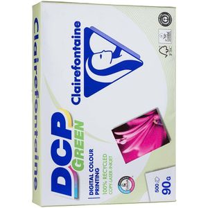 Laserpapier clairefontaine dcp green a4 90gr wit | Pak a 500 vel