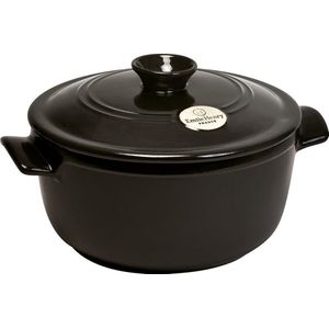 Kookpan Emile Henry Fusain (22 cm)