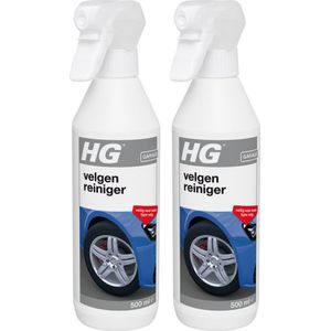 HG Velgenreiniger 500ml - Laat Uw Velgen Weer Glanzen - 2 stuks!