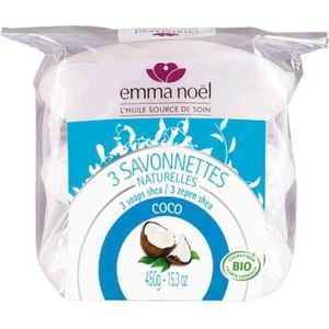 Emma Noel - Cocos - Handzeep - Biologisch - Met Kokosnootolie