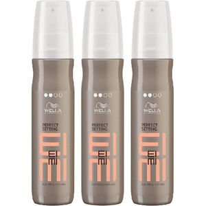Wella Professionals EIMI - Perfect Setting - Light Setting Lotion Spray - 3 x 150ML