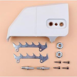 UNARAY Keten Clutch Cover Bumper Spike Stud Noten Kit Fit for STIHL MS170 MS180 MS210 MS230 MS250 021 023 025 017 018 Gas Kettingzagen