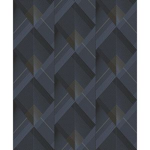 Galactik dessin d.blauw/goud L967-01