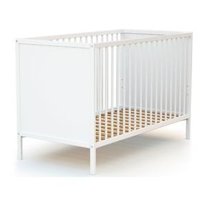 WEBABY - Kinderbed in hout Wit 60 x 120 cm ALBA