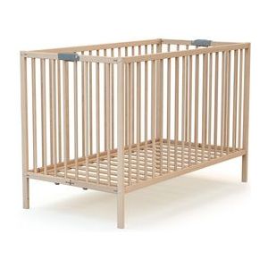 WEBABY Opvouwbaar kinderbed in hout Beuken onbewerkt 60 x 120 cm