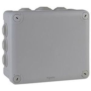Schneider Electric - Mureva Box - Aansluitdoos - Grijs - 10 spuitmonden Ø 25 mm + 2 spuitmonden Ø 32 mm - IP55