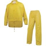 DELTAPLUS - Regenpak - Zwart - Polyester