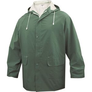 Delta Plus - 304 - Regenpak - Groen - Polyester met Dubbel-Zijdige PVC Coating