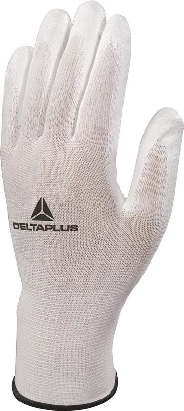 Delta Plus - VE702P - Klushandschoen - Wit - Polyurethaan/Polyester
