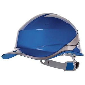 Delta Plus DIAM5 Baseball Shape Safety Cap, verstelbaar, blauw (20 stuks), DIAMOND V