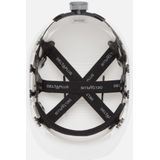 Deltaplus - Veiligheidshelm - Model Quartz-Up IV - Geel - Draaiknop - Polypropyleen