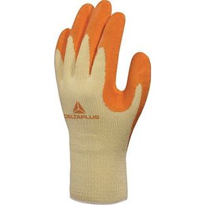 Delta Plus Antistatisch polyamide/koper fijne gebreide handschoen, roest-grijs, 8