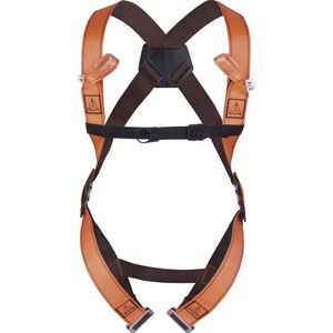 DELTAPLUS - HAR12XX - Valbeschermingsharnas - XL/XXL - Zwart - Polyester