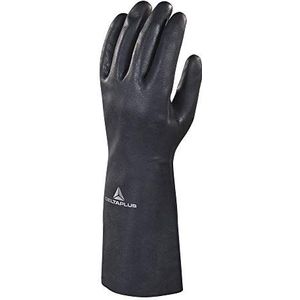 Delta Plus VE511NO10 Toutravo VE511 neopreen handschoenen, maat 10/11, lengte 38 cm, zwart, 60 stuks