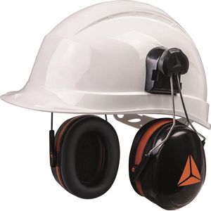 Deltaplus Gehoorkap voor op de Helm - Zwart - 30 dB - Zonder Helm