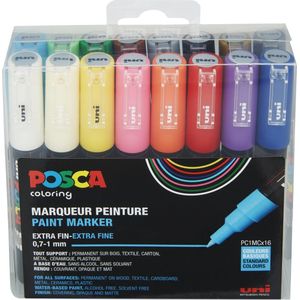 Uni Posca Stiften Standard Colors PC1MC 0,7-1 mm lijn