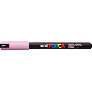 Verfstift Posca PC1MR EF lichtroze | 6 stuks