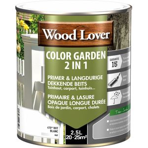 Woodlover Color Garden 2 In 1 - 2.5L - Black