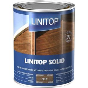 Linitop solid beits - Donkere Eik 2.50 L