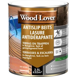 Woodlover Antislip Beits - 2.5L - 370 - Ebben