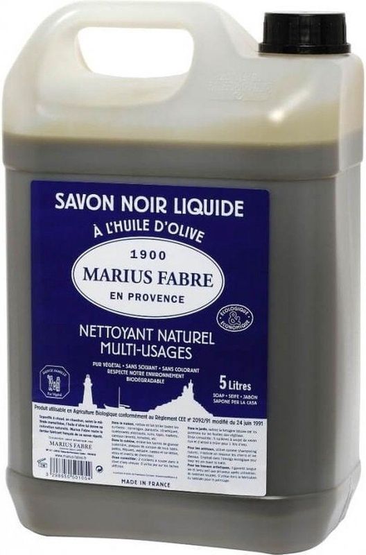 Marius Fabre Savon noir lavoir zwarte zeep jerrycan (5000ml)