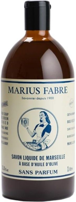 Marius Fabre - Nature - Vloeibare Marseillezeep zonder parfum 1L navulling