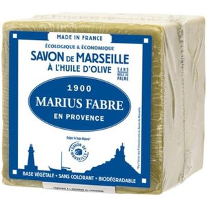 Marius Fabre Savon Marseille zeep olijf in folie (400g)