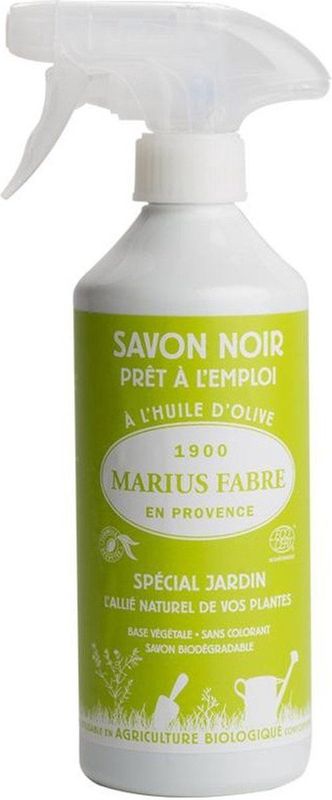 Marius Fabre - Savon Noir Jardin - Handzeep - Zwart - Biologisch - 500ml