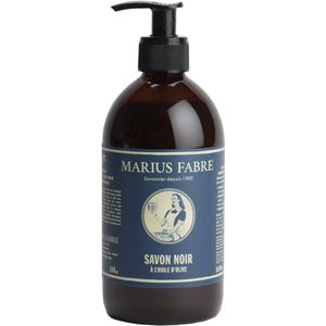 Marius Fabre Savon noir zwarte zeep met pomp 500 ml