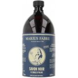 Marius Fabre Savon noir zwarte zeep navulling (1000ml)