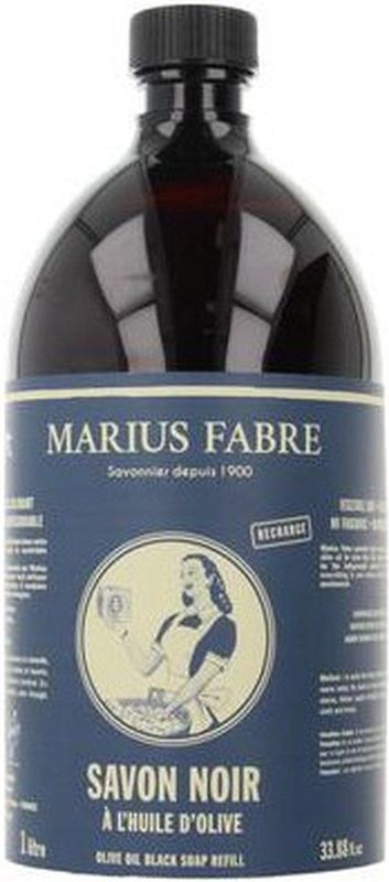 Savon Noir - Zwarte Zeep - Liter Fles - Nature Serie