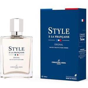 Christine ARBEL - Eau de Toilette Style à la Française – parfum voor heren – verstuiver 100 ml