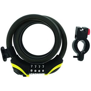 Spiraalslot met LED-code 150 cm Ø 12 mm