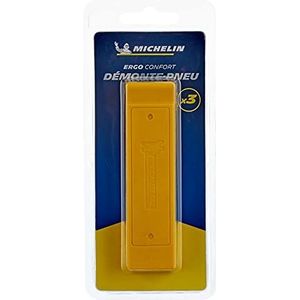 Michelin 801291 3 x nylon bandenlifters, robuust, licht en praktisch, uniseks, volwassenen, geel, TU