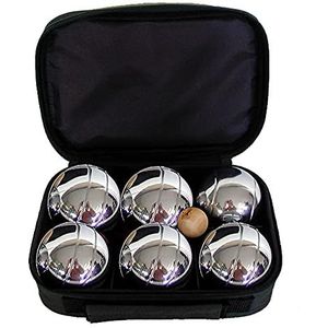 Tremblay - Tas met ballen zwart/rood - zwart - één maat - petanque ballentas
