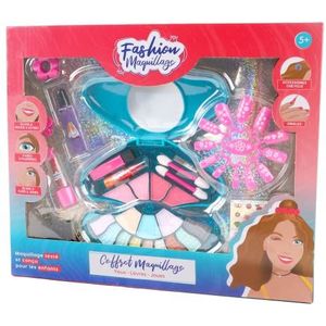 FASHION MAQUILLAGE - Beauty Set - Make-up - 258007 - Random Model - Plastic - Children's Game - Nails - Beauty - Sensitive Skin - Tested by a French Laboratory - From 5 years old