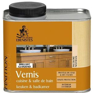 Les Anciens Ébénistes Houtvernis Keuken En Badkamer Kleurloos 450ml