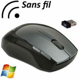 T'NB - SRSFSHARK - Optische Muis - Zwart Donker Grijs