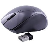 T'NB - MM240B - Muis - Zwart - 1600 dpi, USB, Optisch, 2,4 GHz, Batterijen inbegrepen