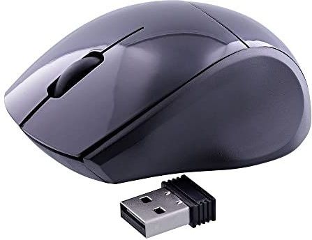 T'NB - MM240B - Muis - Zwart - 1600 dpi, USB, Optisch, 2,4 GHz, Batterijen inbegrepen
