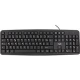 T'nB - Bridge Streamline - Toetsenbord - Zwart - Bedraad - AZERTY-indeling