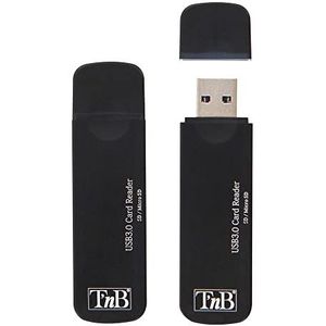 T'nB - Dcpocketsd1 - Geheugenkaartlezer - Zwart - USB 3.2 Gen 1