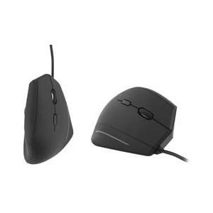 Tnb - TNB Ergo Line - Verticale Ergonomische Muis - Zwart - USB-verbinding