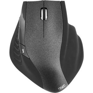 Computer Muis - Draadloos - Ergonomisch - Zwart - Vijf Knoppen