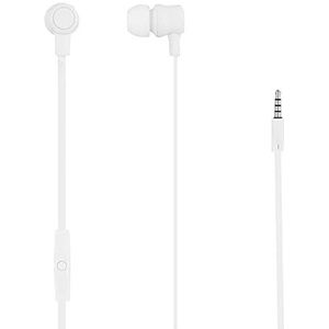 Tnb TNB Mood in-ear hoofdtelefoon met universele microfoon, wit