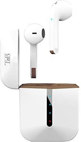 T'nB - ZIP - TWS-Oordopjes - Wit - Inclusief Oplaadetui