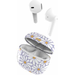 T'NB FLOR - Draadloze Hoofdtelefoon - Zwart - Bluetooth - Oplaadetui